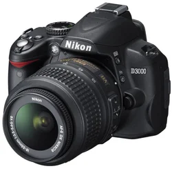Nikon zrcadlovka D3000 + 18-55 AF-S DX VR, 10.2 MPix