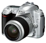 Nikon zrcadlovka D50 silver + 18-55 AF-S DX