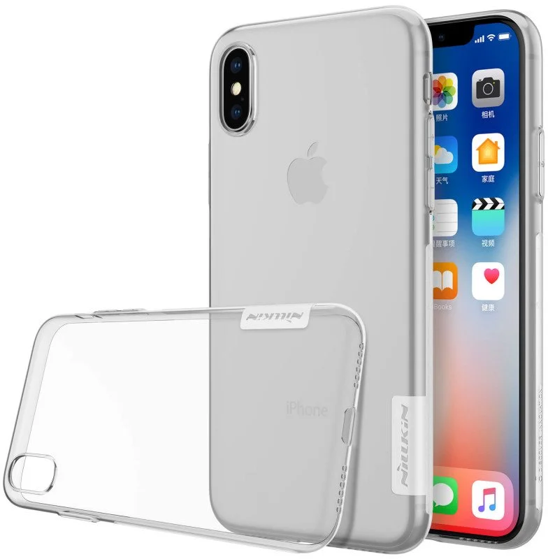 Nillkin Nature TPU Púzdro Transparent pre Apple iPhone X/XS 6902048146549