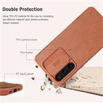 Nillkin Qin Book PRO puzdro pre Samsung Galaxy A55 5G Red