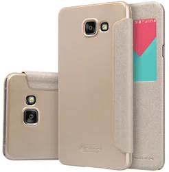 Nillkin Sparkle S-View Pouzdro Gold pro Samsung Galaxy A5 2016 A510