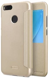 Nillkin Sparkle S-View Pouzdro Gold pro Xiaomi Mi A1