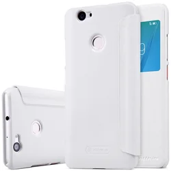 Nillkin Sparkle S-View Pouzdro White pro Huawei Nova