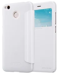 Nillkin Sparkle S-View Pouzdro White pro Xiaomi Redmi 4X