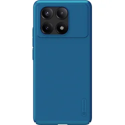 Nillkin Super Frosted Zadní Kryt pro Poco X6 Pro 5G Peacock Blue