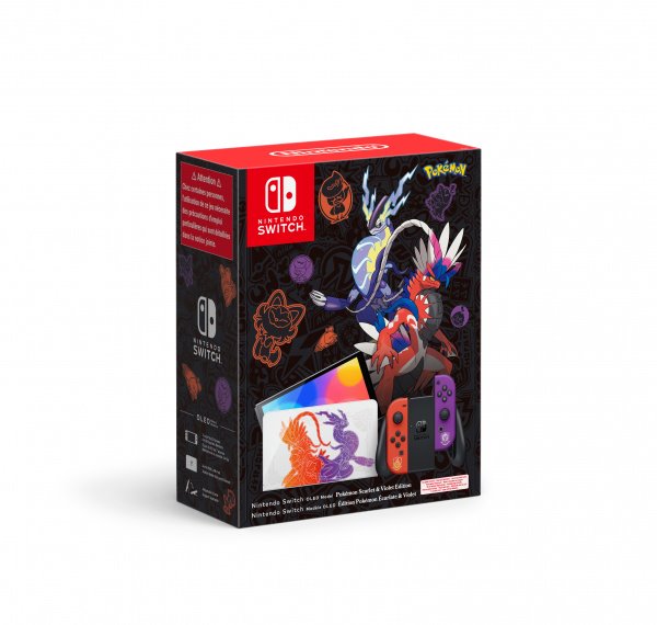 Nintendo Switch (OLED model), Pokémon Scarlet & Violet Ed. limitovaná série