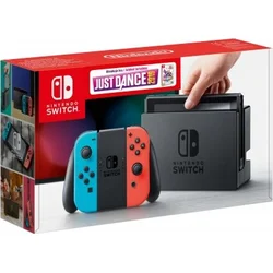 Nintendo Switch Switch Neon + Just Dance 2019