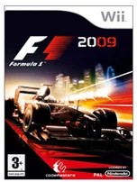 NINTENDO Wii hra F1 2009 bundle + 1 bílý volant
