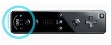 NINTENDO Wii ovladač Remote plus Black + FlingSmach