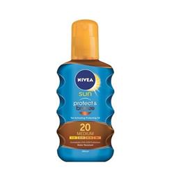 Nivea Sun Protect & Bronze Oil SPF 20 200ml
