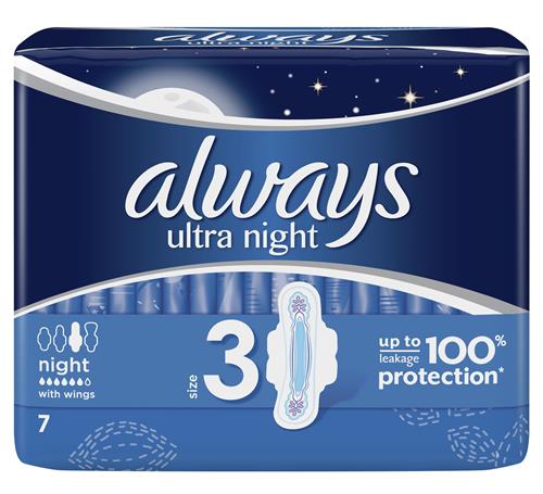 Nočné vložky Always Classic 8 ks
