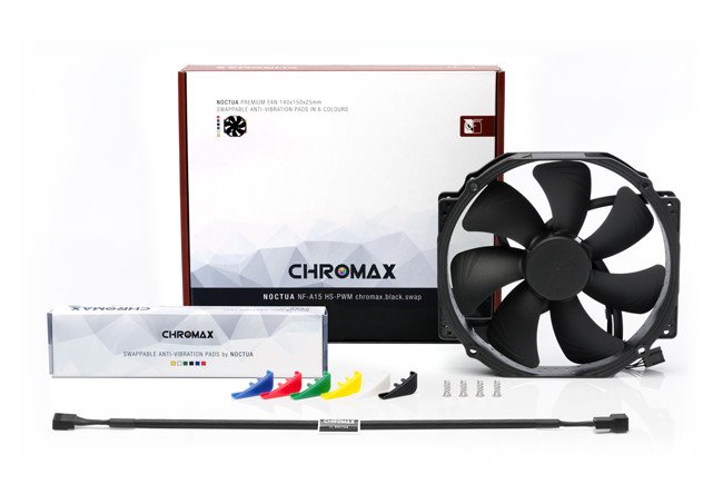 Noctua NF-A15 HS-PWM chromax.black.swap NF-A15 HS-PWMCH.BK.S