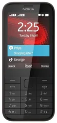 Nokia 225 Dual SIM Black - černý