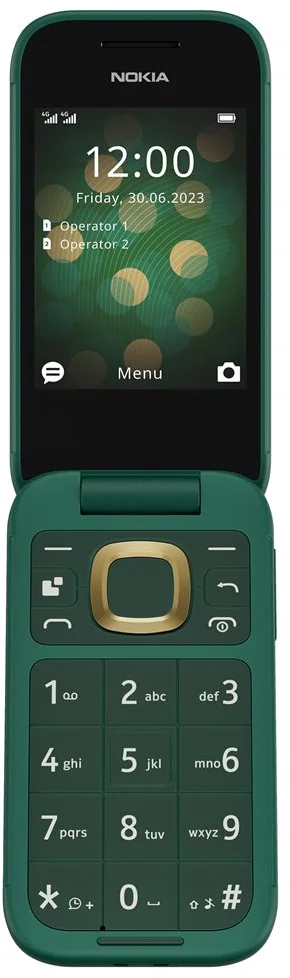 Nokia 2660 Flip, zelená
