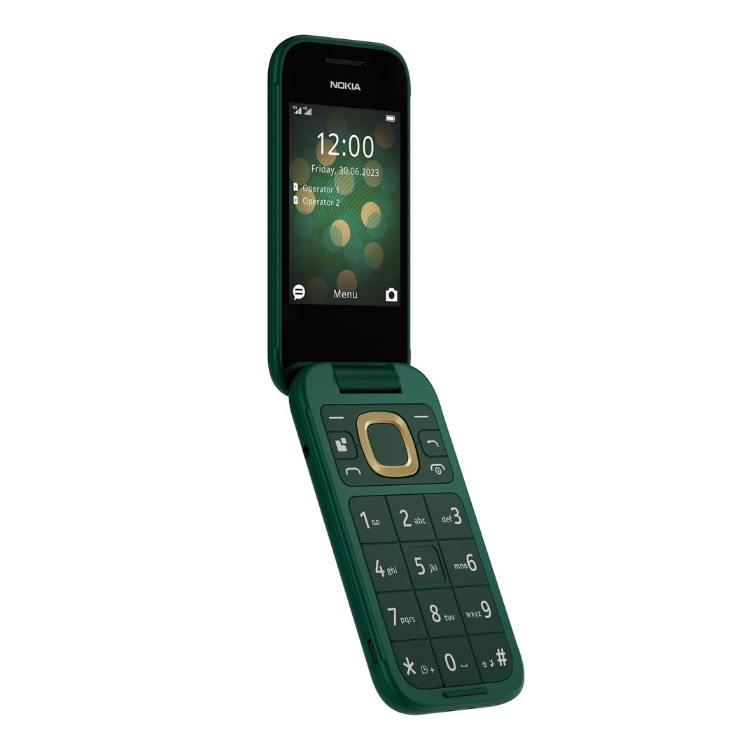 Nokia 2660 Flip, zelený