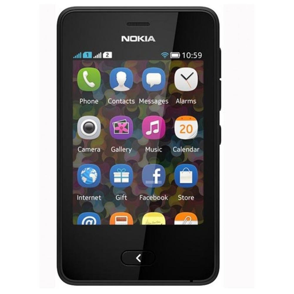 Nokia 501 Dual SIM Black (A00015855) | TSBOHEMIA.CZ