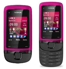 Nokia C2-05 Pink - růžový
