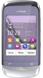 Nokia C2-06 Dual SIM (Touch and Type) Lilac