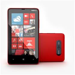 Nokia Lumia 820 Red - červený