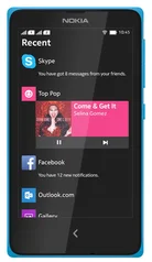 Nokia X Dual SIM Cyan