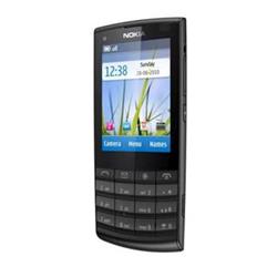 Nokia X3-02 (Touch and Type) Dark Metal - tmavě šedý