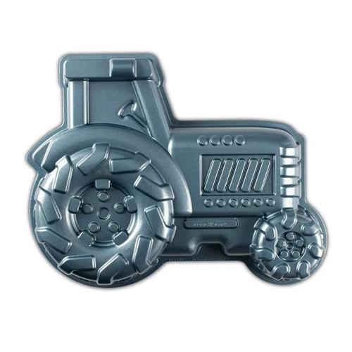 Nordic Ware Forma na traktor 9 šálok modrá