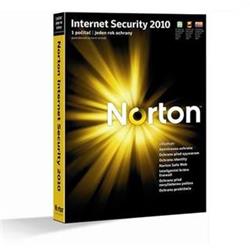 NORTON INTERNET SECURITY 2010 ENG 1 USER 3 PC UPG (1 rok)