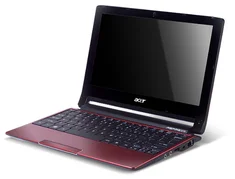 Notebook ACER Aspire ONE 533-13Drr 10,1"LED Atom N455/1GB/250GB/SD/WiFi/BT/CAM/W7S - RED
