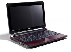 Notebook ACER Aspire ONE D250-1Dk 10,1"LED Atom N270/1GB/250GB/SD/WiFi/BT/CAM/W7S - RED
