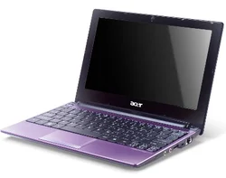 Notebook ACER Aspire ONE D260-2Buu 10,1"LED Atom N450/1GB/160GB/SD/WiFi/BT/CAM/XPH - PURPLE