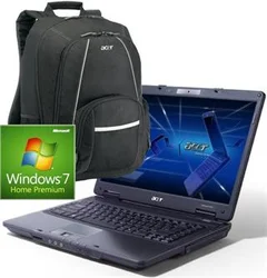 Notebook Bundle ACER Extensa 5430-754G50Mn 15,4" RM75,4GB,500GB,ATI HD3200, DVD±RW,WiFi,BT,CAM,+ W7HP + Batoh