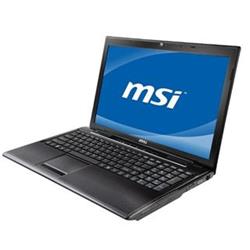 Notebook MSI CR650-056XCS 15,6" LED, E350, 4GB, 500GB, HD6310, DVD±RW, WiFi, bez OS