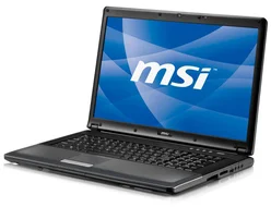 Notebook MSI CR720 17,3" Core i3-330M,4GB,500GB, DVD±RW,WiFi,BT,CAM, bez OS