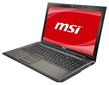 Notebook MSI GE620DX-292CS 15,6", i5-2410M, 4GB, 500GB, nVidia GT 555M s 2GB, DVD±RW, WiFi, BT, W7HP-64bit
