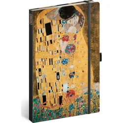 Notes Gustav Klimt linkovaný, 13 × 21 cm