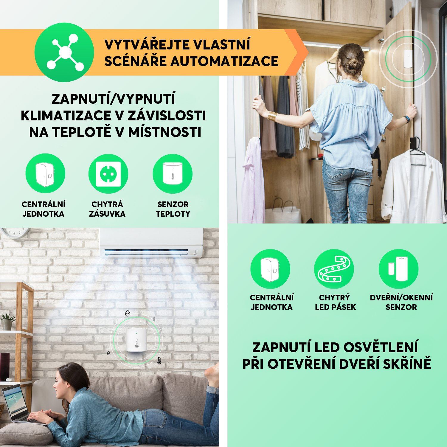NOUS E1 ZigBee/WiFi Tuya centrální jednotka