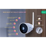 NOUS W7P WiFi Tuya venkovní bullet IP kamera