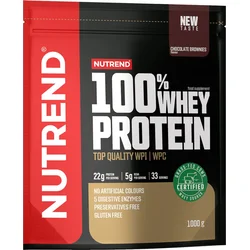 Nutrend 100% WHEY protein 1000 g, čokoládové brownies