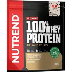 Nutrend 100% WHEY protein 1000 g, cookies-cream