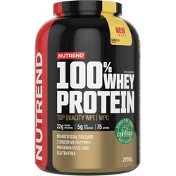 Nutrend 100% WHEY protein 2250 g, vanilka