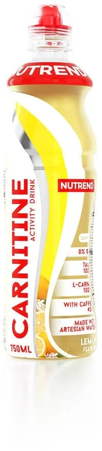 Nutrend CARNITINE ACTIVITY DRINK WITH caffeine 750 ml, citron