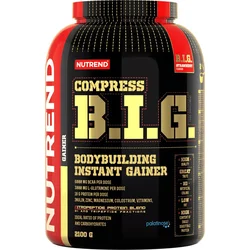 Nutrend COMPRESS B.I.G., 2100g, jahoda 8594073174499 - Sportovní výživy