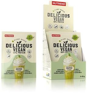 Nutrend DELICIOUS VEGAN PROTEIN, 5 x 30g, pistácie+marcipán 8594014868784