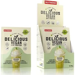 Nutrend DELICIOUS VEGAN PROTEIN, 5 x 30g, pistácie+marcipán 8594014868784 - Sportovní výživy