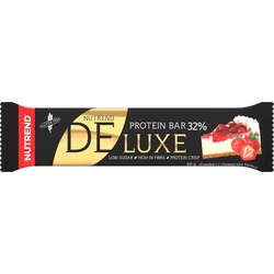 Nutrend DELUXE 60 g, jahodový cheesecake v mléčné čokoládě