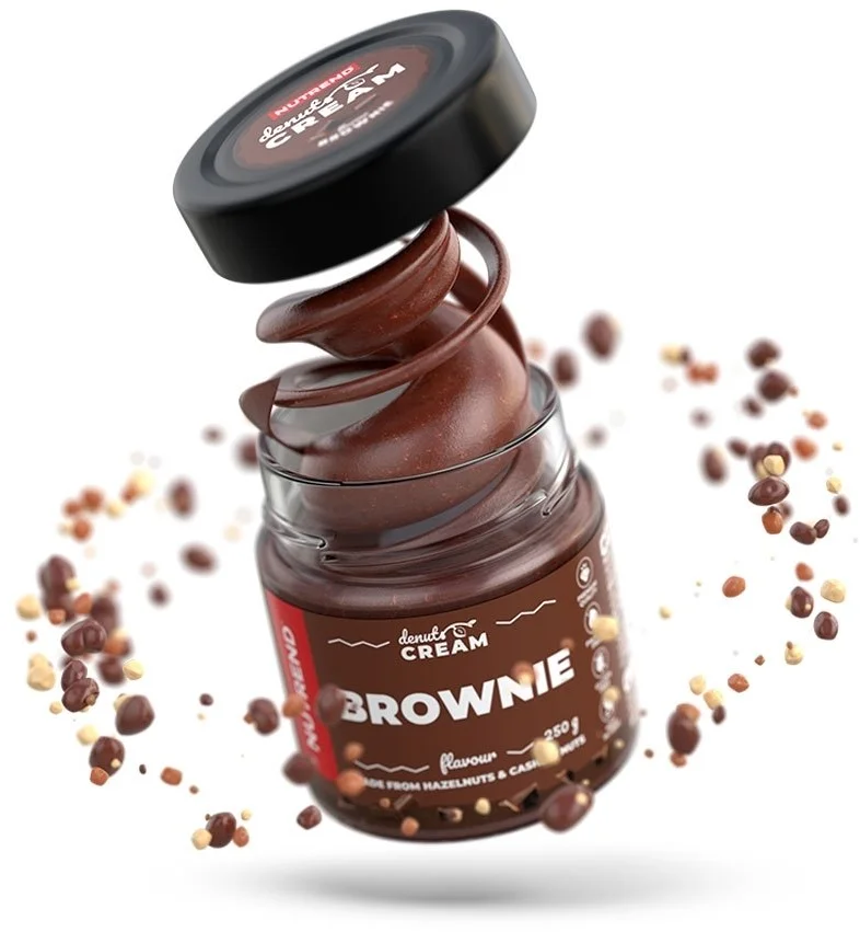 Nutrend DENUTS cream 250 g, Brownie