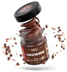 Nutrend DENUTS CREAM, 250 g, Brownie 8594073171245 - Sportovní výživy