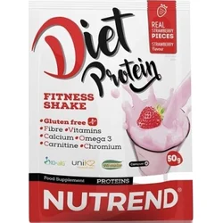 Nutrend DIET PROTEIN, 5 x 50g, jahoda 8594014865387 - Sportovní výživy