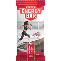 Nutrend ENERGY bar 60 g, višeň+pomeranč, 5ks