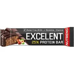Nutrend EXCELENT protein bar 85 g, čokoláda s oříšky, 5ks